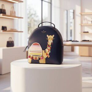 Kate Spade Blue Camel Backpack-Spice Things Up Camel Sammi